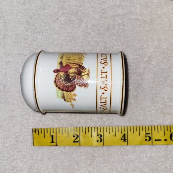Hallmark Turkey Autumn 4" Tall Salt & Pepper Shakers guc - Picture 7 of 7